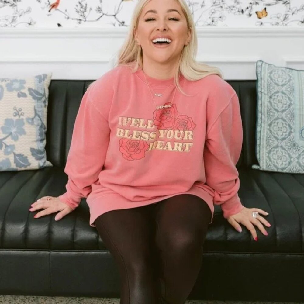 Living Fully “Well Bless Your Heart” Sweatshirt by Mallory Ervin size XL